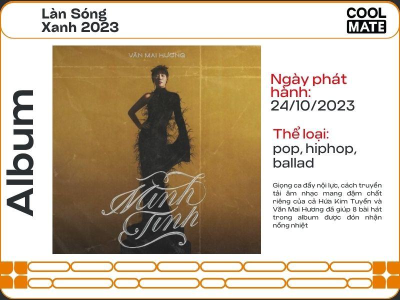 Album Minh tinh lọt đề cử Làn sóng xanh 2023