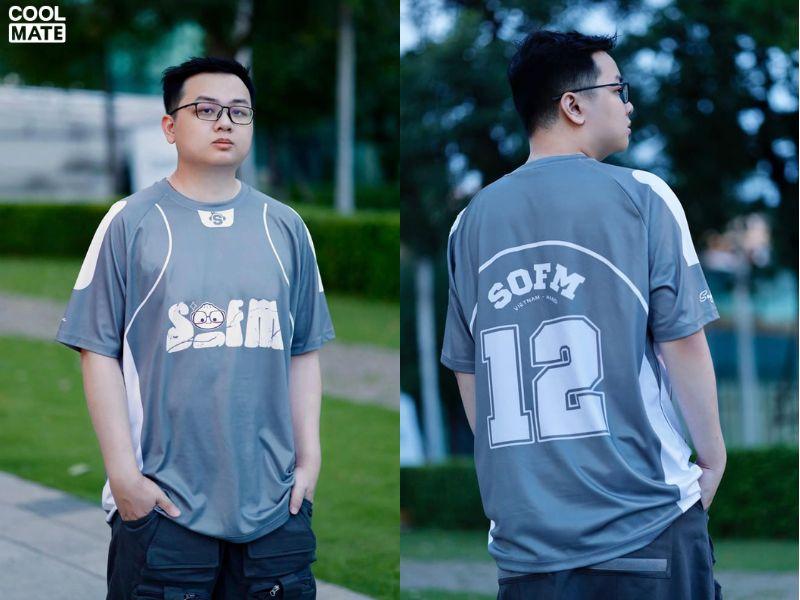 Phiên bản áo jersey Coolmate kết hợp cùng SofM