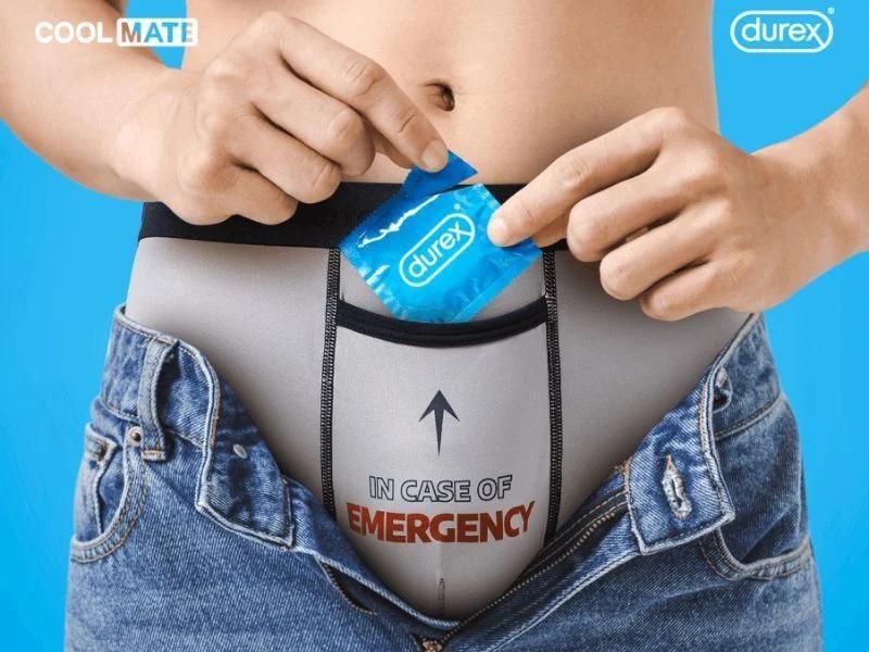 Coolmate ra mắt BST quần lót kết hợp cùng Durex