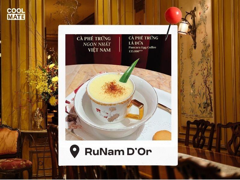 quán cà phê trứng tại Tp.HCM