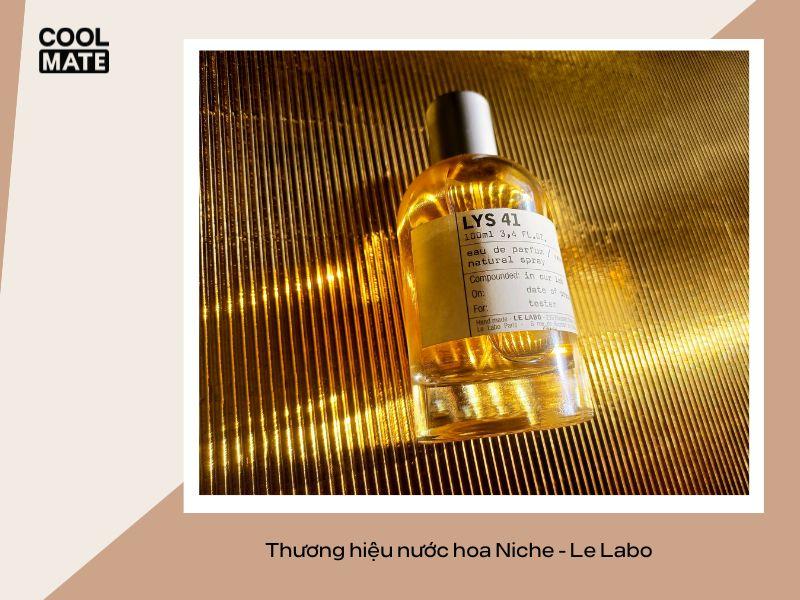 Le Labo - Thương hiệu nước hoa Niche