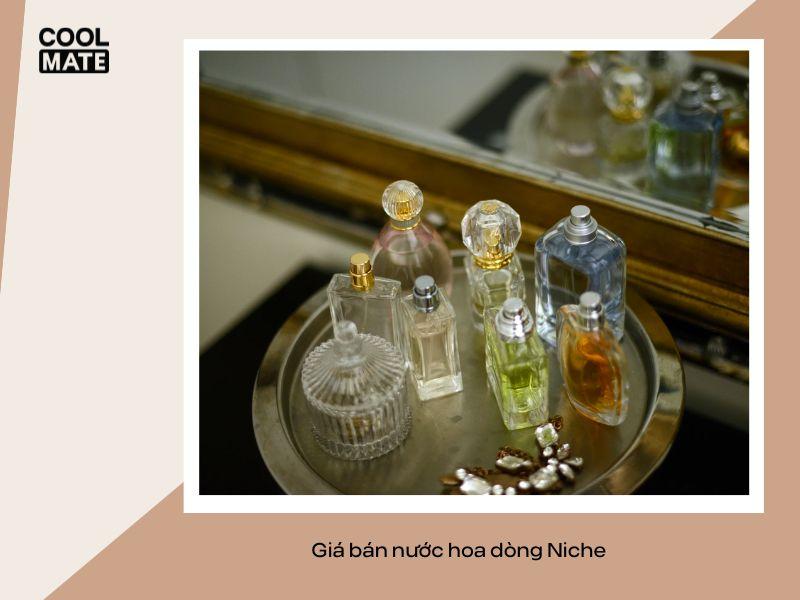 Giá bán nước hoa dòng Niche