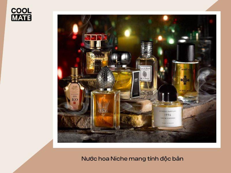 Nước hoa Niche mang tính độc bản