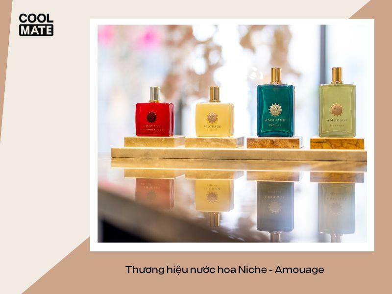 Nước hoa Amouage - Thương hiệu nước hoa Niche 