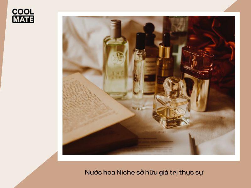 Nước hoa Niche sở hữu giá trị