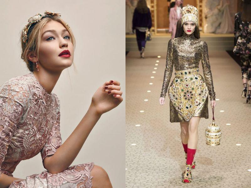 Ví dụ về trang phục phong cách Baroque