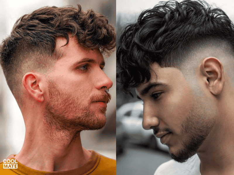 Messy Curly Quiff mang đến vẻ ngoài mạnh mẽ và bụi bặm