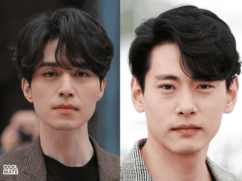 Side part rủ để lộ 1 phần trán vừa che được khuyết điểm mà vẫn làm sáng khuôn mặt