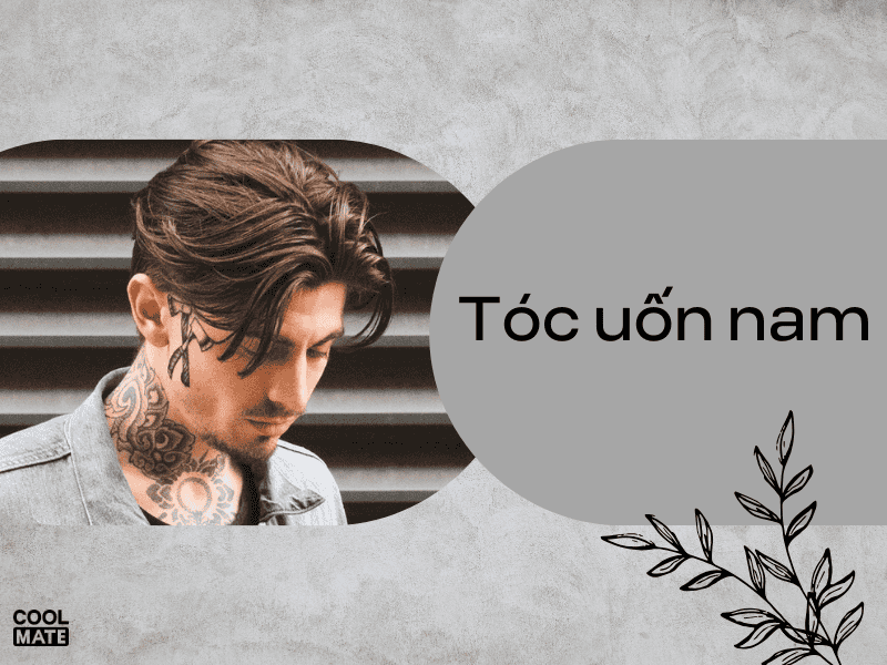 Tóc uốn nam hiện rất được ưa chuộng