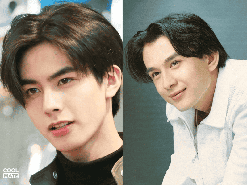 Tóc uốn bổ luống đã hot từ rất lâu