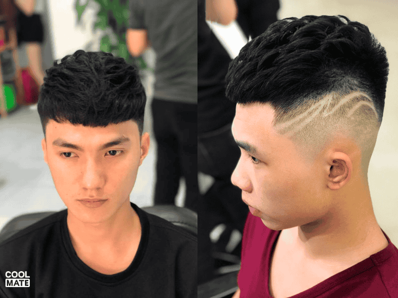Tóc Mohican uốn vừa mát mẻ lại vừa phong cách