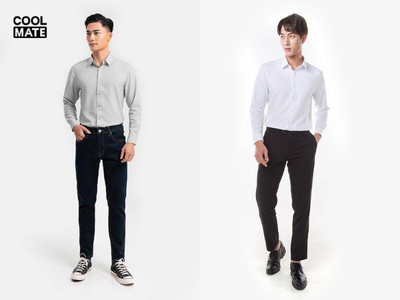 Coolmate cung cấp nhiều lựa chọn thời trang nam basic phù hợp cho nhiều dịp