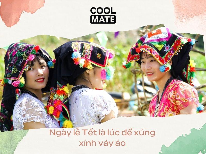 Trang phục ngày lễ của người phụ nữ dân tộc Thái trắng