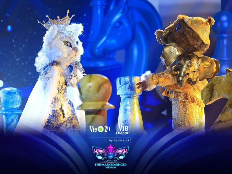 Màn kết hợp ấn tượng giữa Miêu Quý Tộc và Voi Bản Đôn The Masked Singer