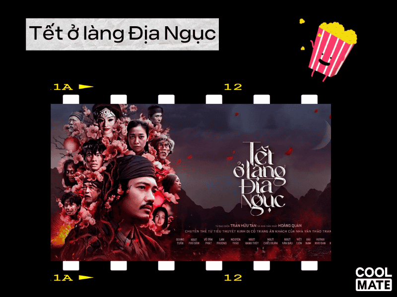 Poster phim Tết ở làng Địa Ngục của đạo diễn Trần Hữu Tấn