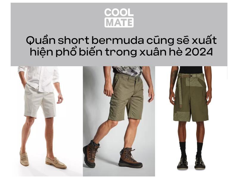 Quần short bermuda