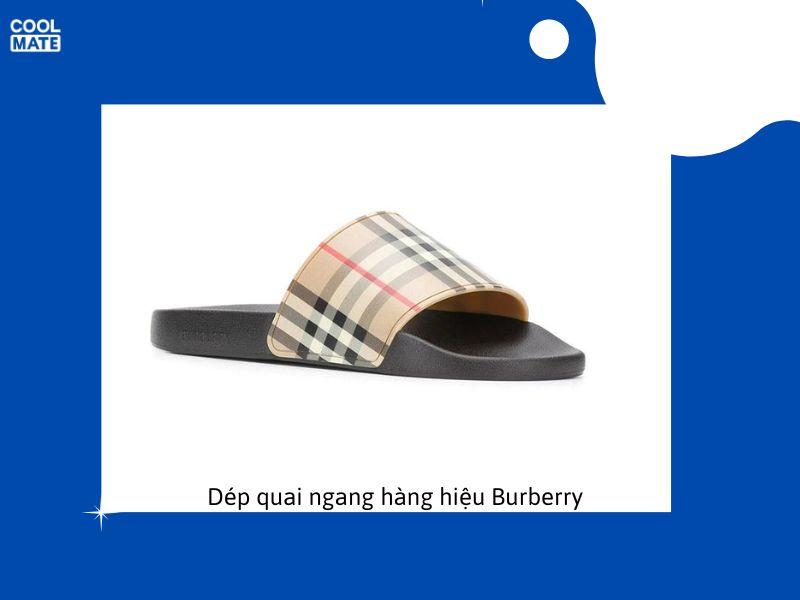 Dép quai ngang Burberry