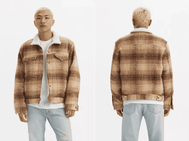 Áo Jacket Levis với phong cách độc đáo 