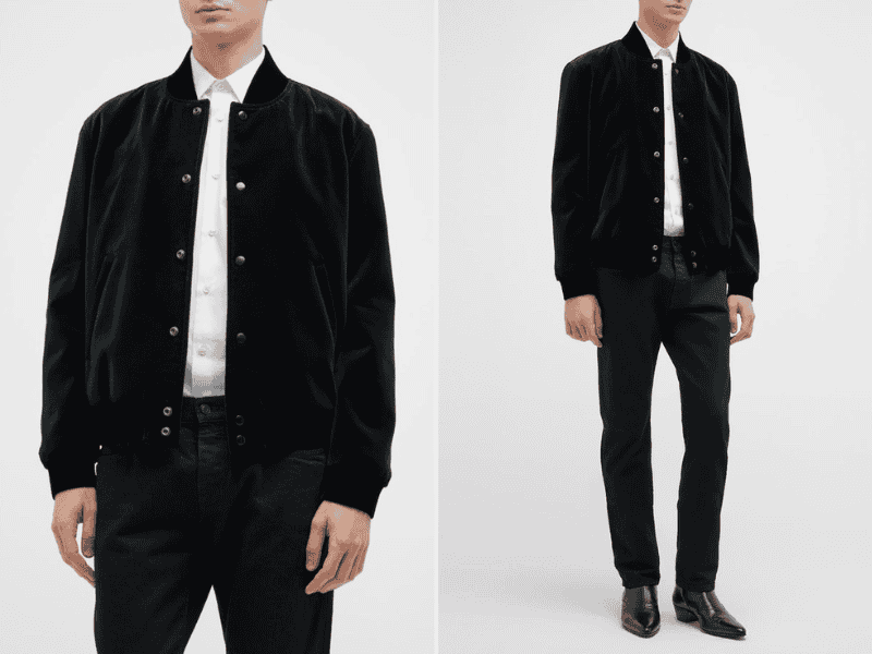  jacket nam của Saint Laurent không chỉ mang đậm dấu ấn thương hiệu mà còn là biểu tượng của sự tinh tế và đẳng cấp
