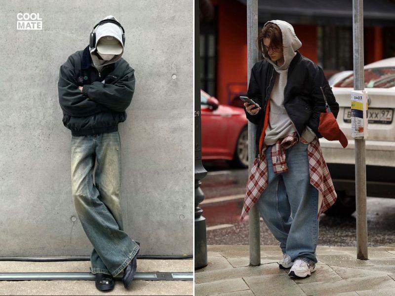 Phối layer với hoodie local brand