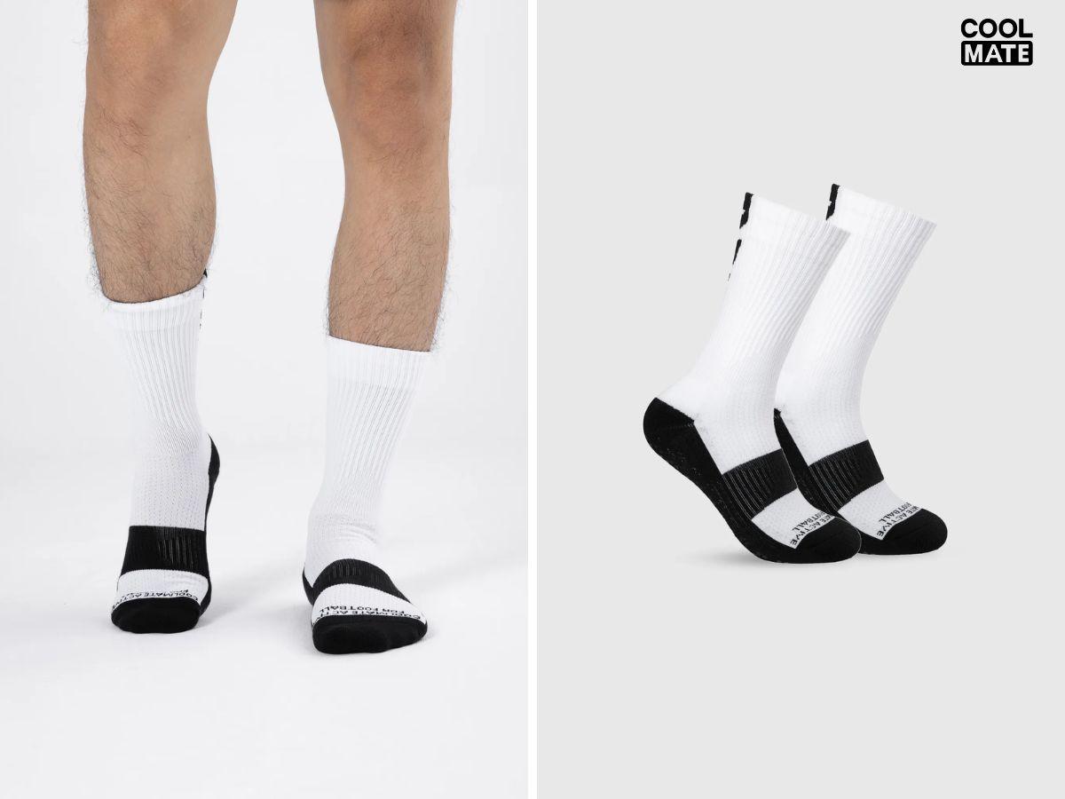 Tất/vớ cổ dài Cotton Solid Casual