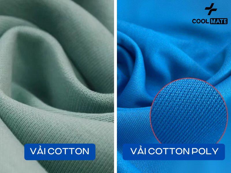 Vải cotton poly