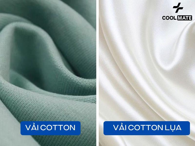 Vải cotton lụa