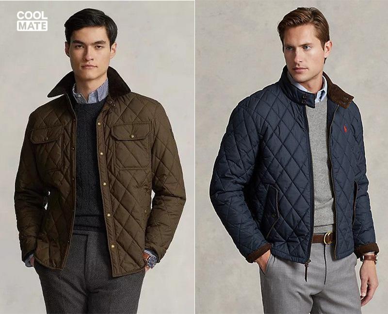 Áo giữ nhiệt với áo khoác gió