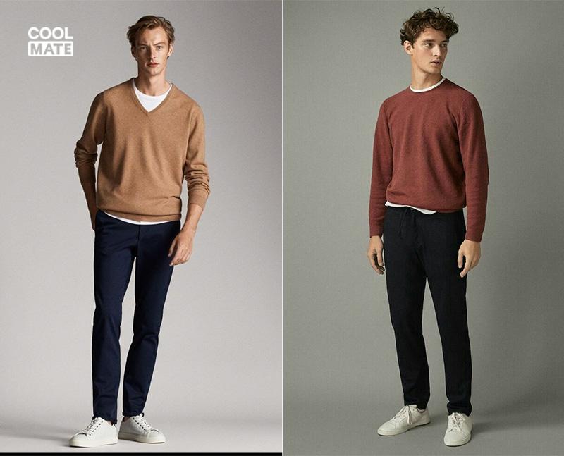 Áo giữ nhiệt với áo phông