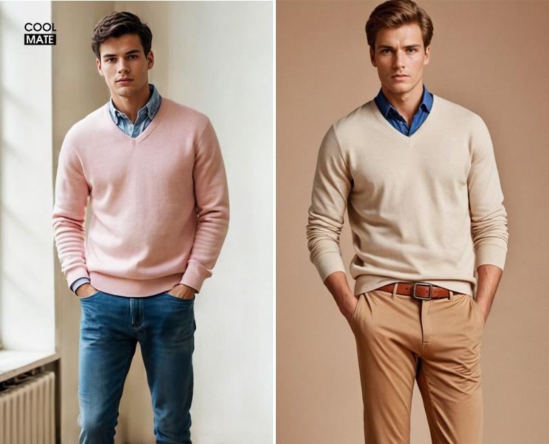 Áo giữ nhiệt với sơ mi