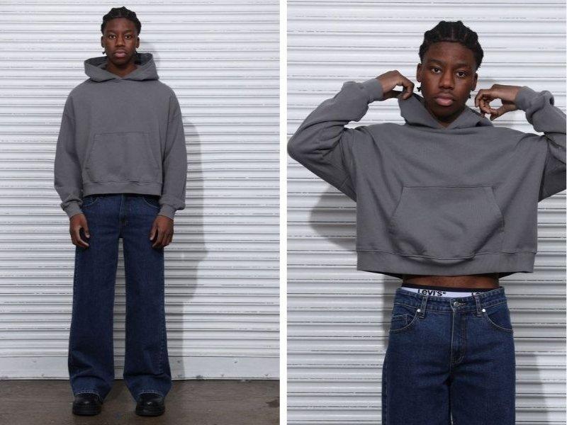Áo hoodie croptop ra đời như một sự đổi mới đầy sáng tạo