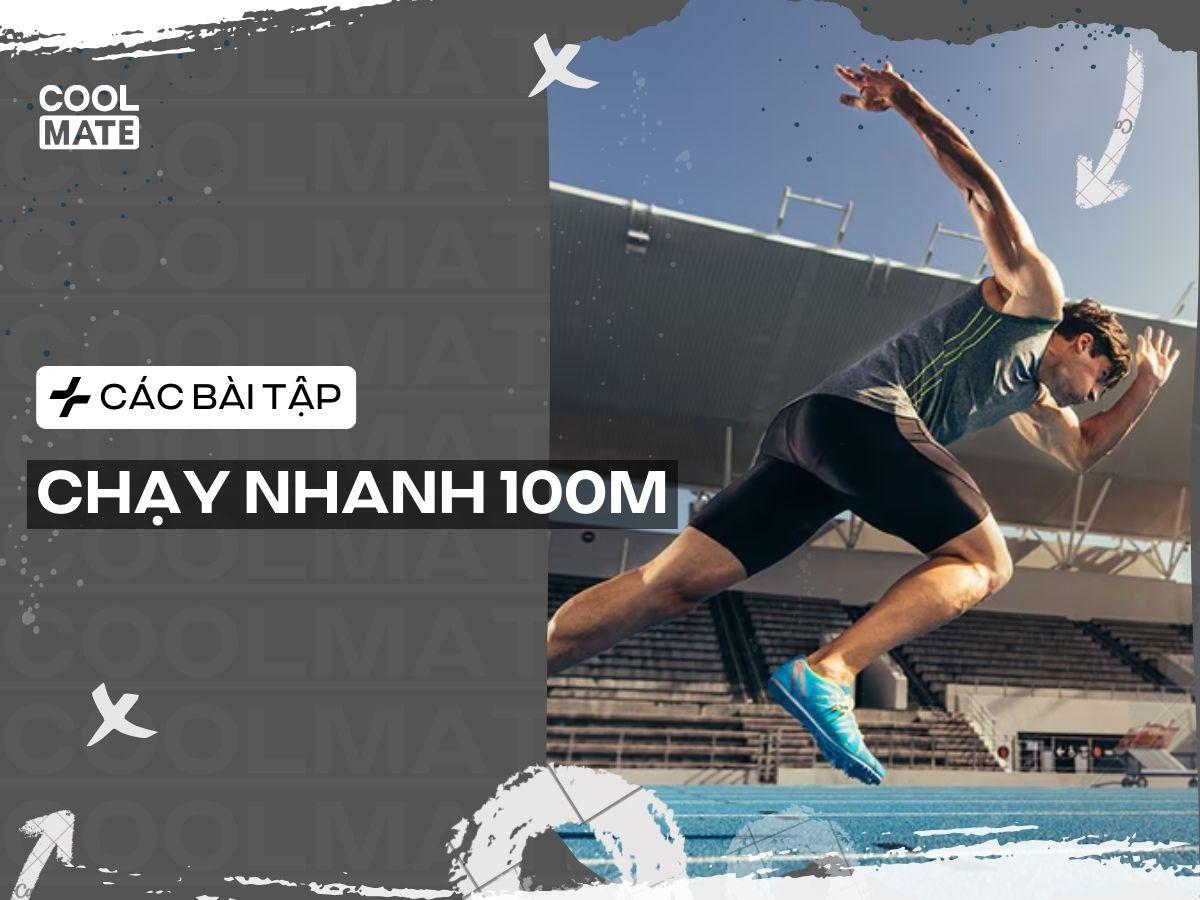 Các bài tập chạy nhanh 100m được đánh giá là phương pháp rèn luyện sức khỏe cực tốt