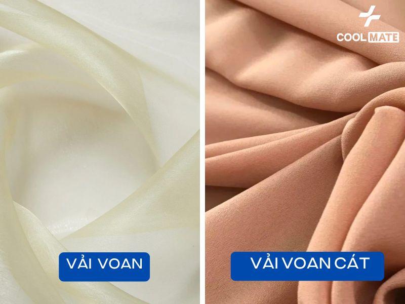 vải voan cát
