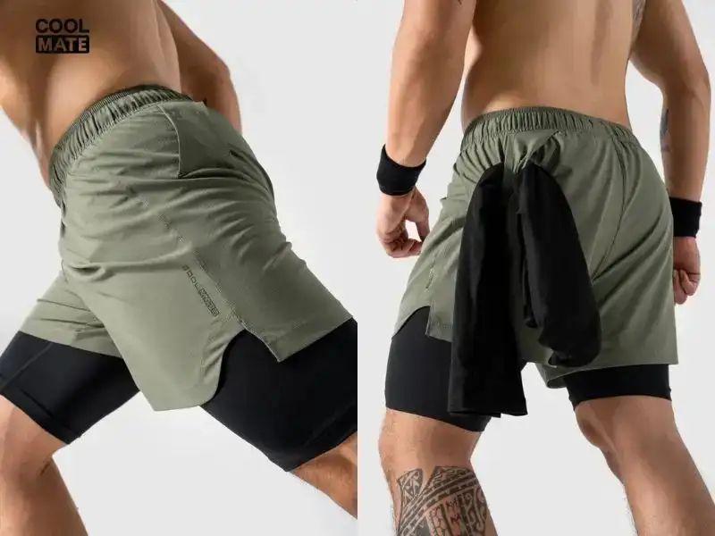 Quần tập gym có lớp lót tích hợp 