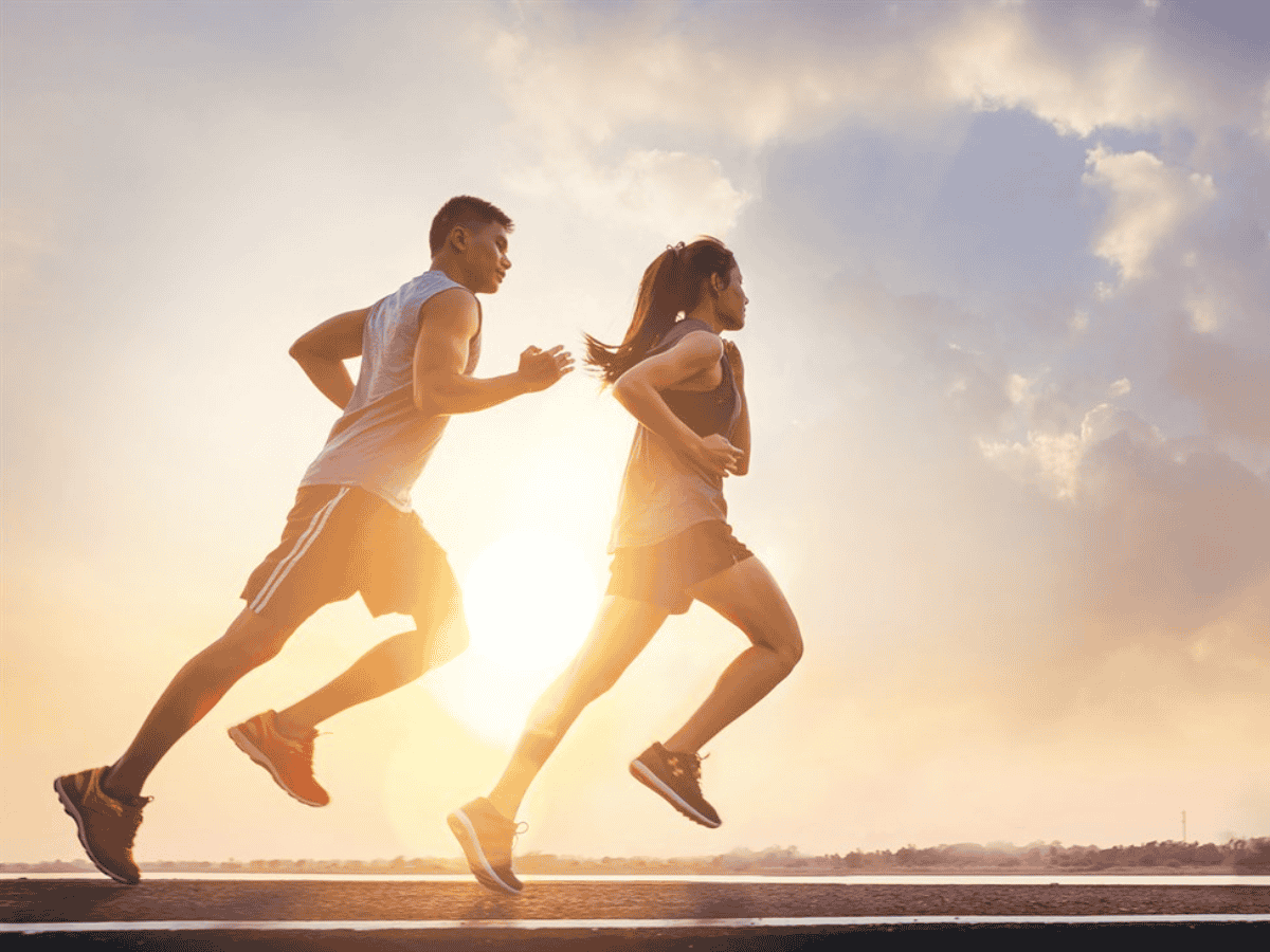 Luôn luôn chọn đúng tư thế khi chạy 