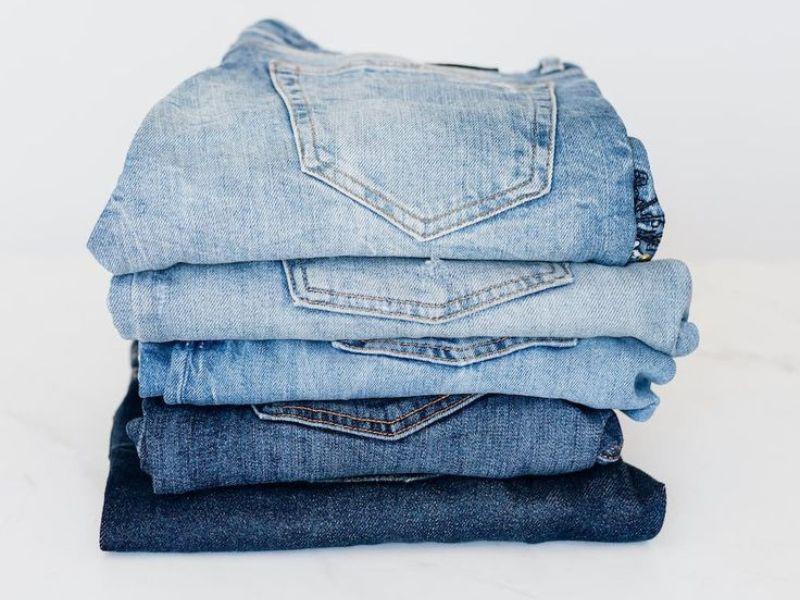 Giặt riêng quần baggy jean
