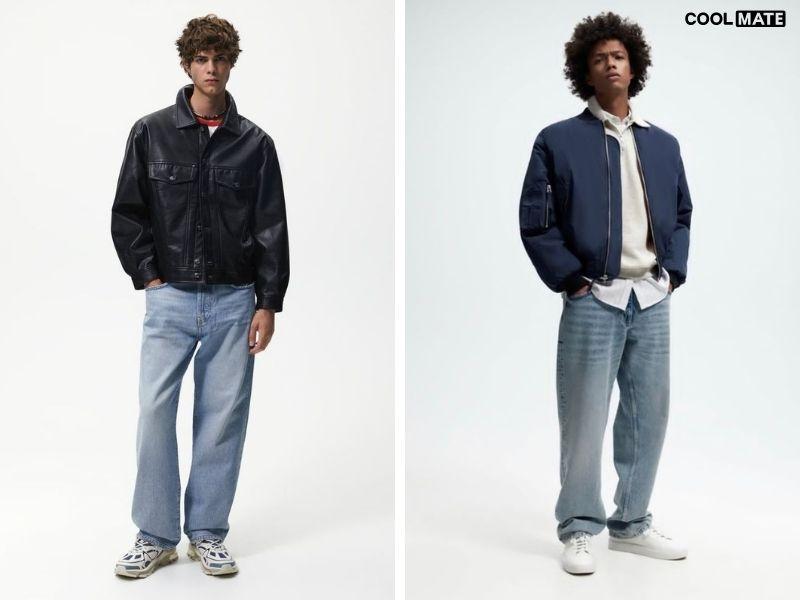 Quần baggy jean Đặc điểm quần baggy jean nam