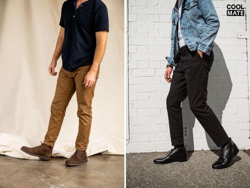 Chukka phối được nhiều phong cách
