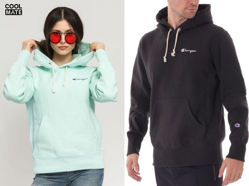 Champion Reverse Weave Small Logo Hoodie