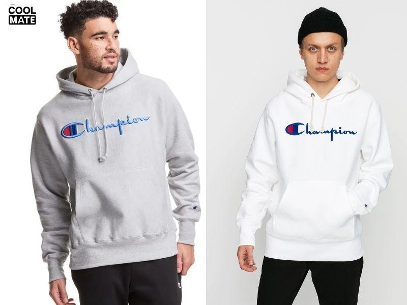 Chất liệu áo hoodie champion