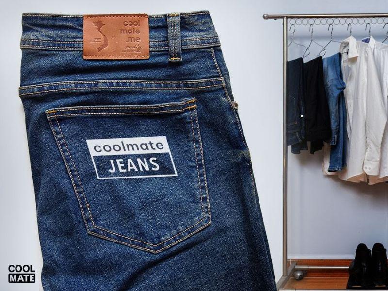 Quần jeans Coolmate lành tính cho da