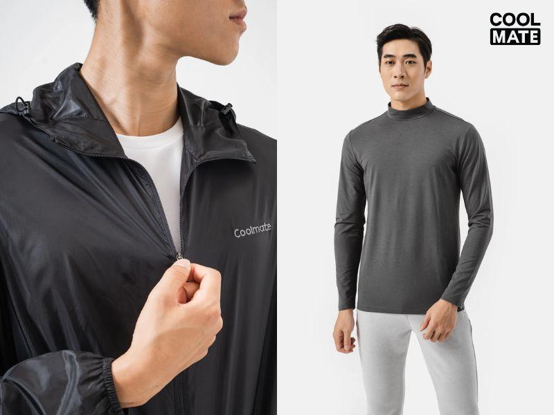 Mặc những lớp áo mỏng nhẹ khi chạy bộ