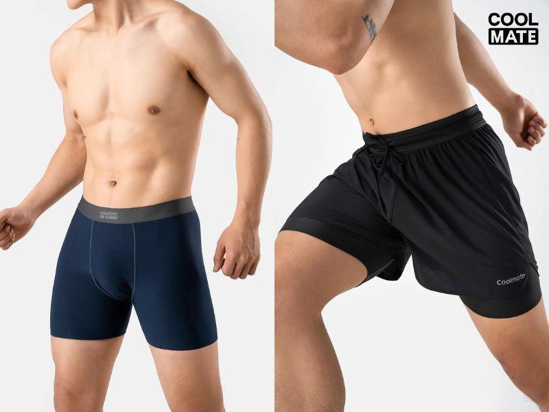 Quần lót chạy bộ giúp hỗ trợ việc tập luyện tốt hơn