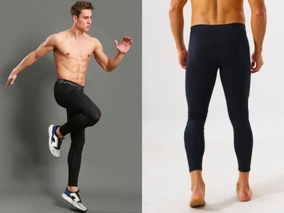 Quần legging nam phù hợp trong việc tập luyện