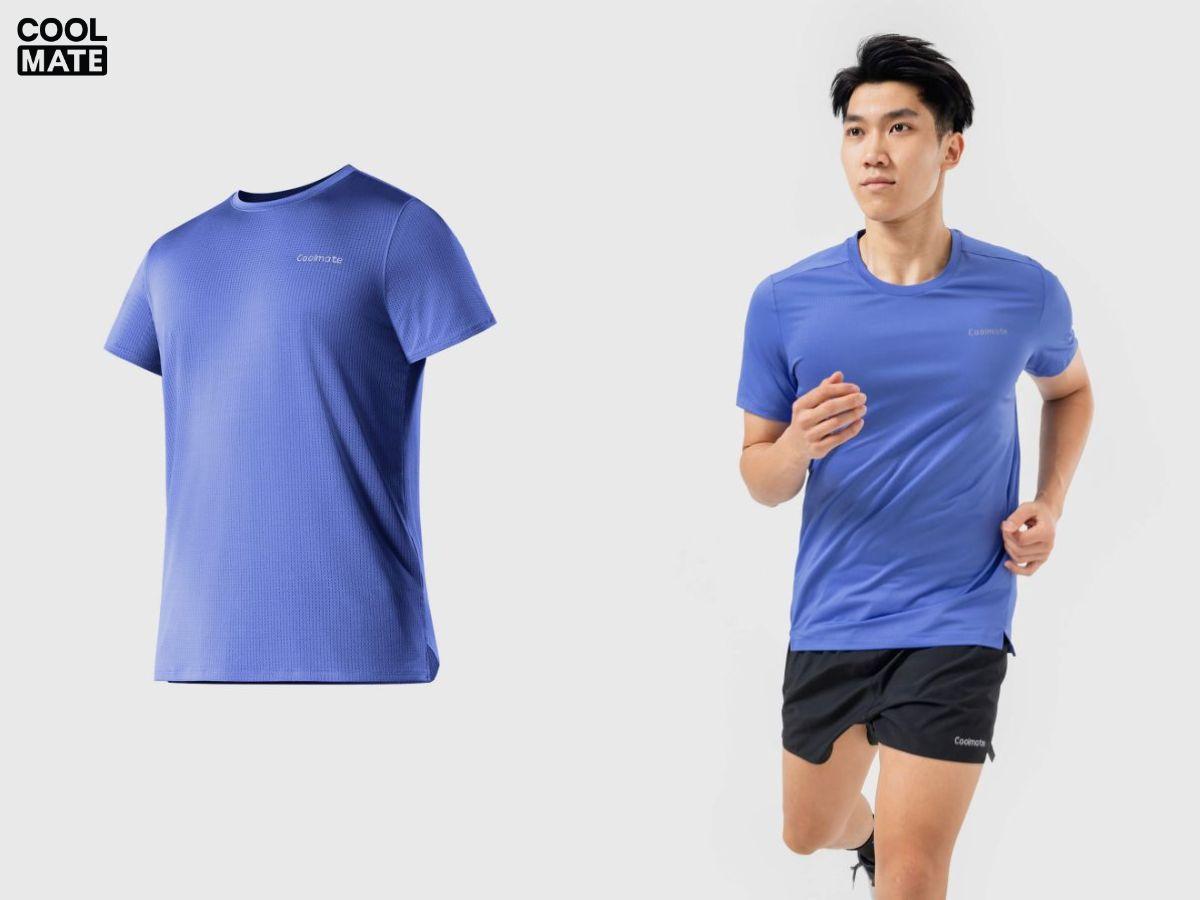Áo chạy bộ mùa hè nam Essential Fast & Free Run Coolmate
