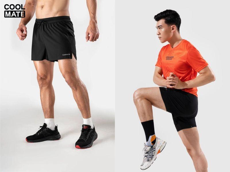 Quần chạy bộ nam ngắn Advanced Fast & Free Run Coolmate 