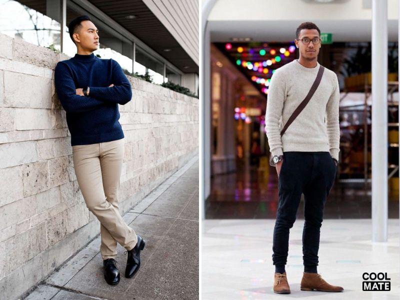 Chukka Boots phong cách street style