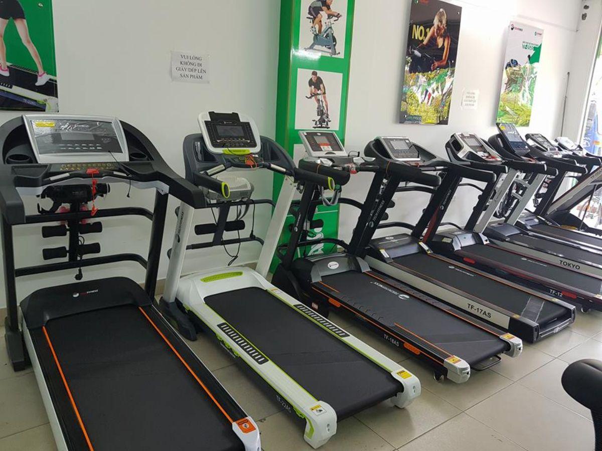 Cửa hàng chuyên phân phối các dòng máy chạy bộ từ những thương hiệu nổi tiếng