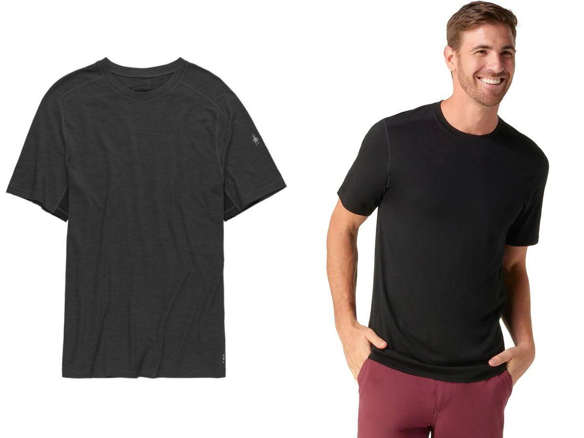 Áo chạy bộ mùa hè: SmartWool Men’s Ph.D. Ultra-Light Short Sleeve