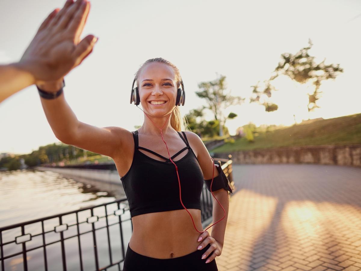 Bài tập High-Five Tempo Run